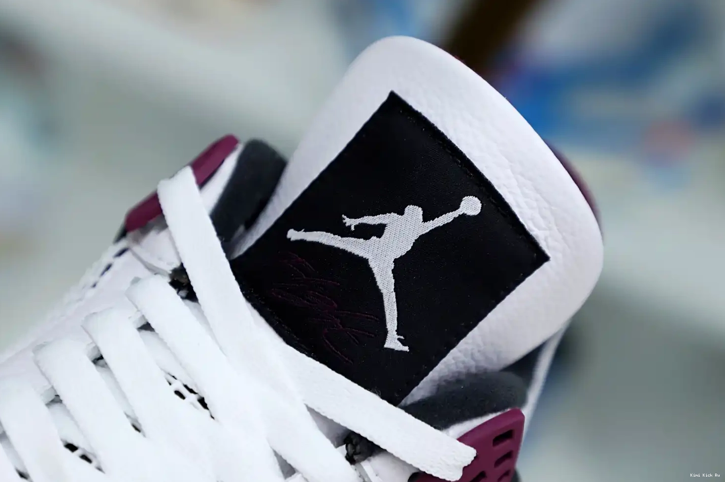4 RETRO X PARIS JORDAN AIR Kimikick SAINT-GERMAIN JORDAN 'BORDEAUX' AIR 0807